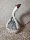Large Origami Swan Handmade 3d Good Luck Prosperity Happy Home 8    Tall