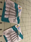 Vintage 1992 Baby Diaper Safety Pins White Pack Of 4 Set Of 2