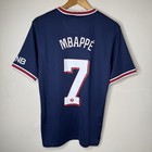 Nike Jordan Paris Saint-germain Jersey Psg 2021-22 Home Mbapp    7 Medium Soccer
