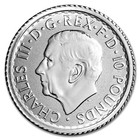 2026 Gb 1 10 Oz  9995 Fine Platinum Britannia Coin King Charles Iii Effigy Bu
