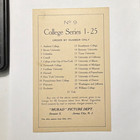  1909-11 T6 Murad College Series Tobacco Card No  9 Nyu 5   x 8    Cabinet Type1