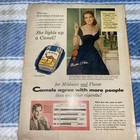 1953 Studebaker   Maureen O   hara Camel Cigarettes Advertisement