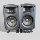 2 Klipsch Promedia 2 1thx Satellite Speakers W  Wires - No Grills - No Subwoofer