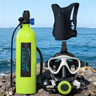 1 9l 13 3cu Ft   Scuba Diving Lung Tank With Diving Mask Cylinder 25-30 Mins