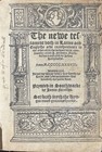 1538    hollybushe    Bible Leaf   Coverdale  Bale  Early English Vulgate Nt