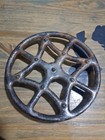 Vtg Steel Trivet Cast Iron Stove Burner 9  Wide