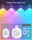 Cushihome Permanent Outdoor Lights  100ft With 72 Led Lights  Ip65 Waterproof us
