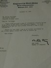 Arizona Congressman Bob Stump Signed Autograph Letter 1980