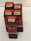 Lot Of  5  Nos Rca 6ba7 Vintage Radio Audio Amplifier Vacuum Electron Tube 6ba7