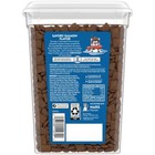 Classic Savory Salmon Flavor Crunchy Soft Dry Cat Treats Low Calorie 16 Oz Tub