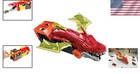 Hot Wheels City Dragon Hauler Toy Car Track Set     Launch Vehicles   Store 5 Cars