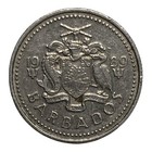 1989 Barbados 10 Cents Coin - Km  12