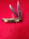 Moore Maker Usa 6202 B Trapper Knife Genuine Stag Handles New In Box