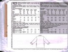 9576 Vintage Mccalls Sewing Pattern Misses Reversible Jacket Shawl Collar Uncut