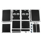 12u Pa Dj Rack   Road Case Slant Mixer Top Rack With Dj Table Tops 661 Lbs Load