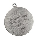 Vintage Beloit Trojans Wrestling Invitational Medal Award 275 Lb Class 2nd Place