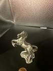 Vintage 1980 Hudson Pewter  2110 Unicorn Horse Figurine Usa  Broken Horn