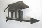 Iron Pig Weather Vane   Hand Made Weathervane 