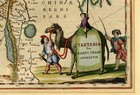 Antique Map-tartary-asia-china-russia-mongolia-camel-blaeu-16rb-35