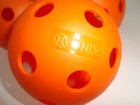 3 Onix Fuse Indoor Pickleballs Balls  Tournament Meet Usapa Pack Of 3 Orange