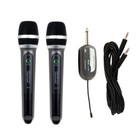 Vocopro K-mix-wireless Karaoke Bluetooth Usb Mixer 2 Handheld Mics   Receiver