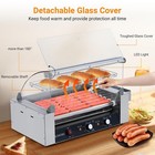 Commercial Hot Dog Roller Machine 30 Hot Dog 11 Roller Electric Grill Cooker Us