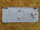 Vintage 1912 Pennsylvania License Plate  Porcelain 