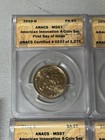 2019-d American Innovation Fdoi  1 Dollars 4-coin Set Anacs Ms67