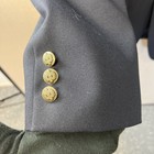 State ments Blazer Mens Sz 40 2 Button Jacket Navy D1206329