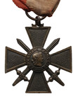 Ww1 French Army Croix De Guerre 1914-1917 Medal Bronze  38 2mm