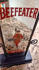 Rare Vintage Beefeater London Key Rack Or Jewelry Stand Mirror Made In Japan