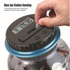 Digital Piggy Bank Coin Saving Counters Lcd Counting Money Jar Change Gift Kid