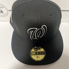 New Era 59fifty Washington Nationals 2019 World Series Patch Black Hat Sz 7 1 4