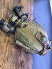 Team Wendy Sl Ballistic Helmet W  Bridged Pvs14s Elbit Yh White Phosphor