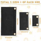 Prasacco 3 Pcs Purse Insert Organizer Purse Dividers For Inside Purse Wallet    