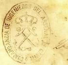 1800s Manileno Gunboat Cavite Original Blueprint Plan 23x39 Spanish American War