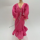 1978 Superstar Barbie Christie Pj Hot Pink Dress Bargain Best Buy 1026 No Doll