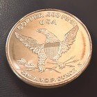 Usa    us Trade Dollar Token Coin 1 Oz Pure Copper