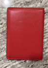 Tumi Passport Holder Red Minimalist
