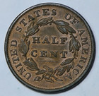 1835 Classic Head Half Cent  Dt3o