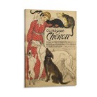 Steinlen Clinique Cheron Vintage Canvas Art Wall Painting Poster Print