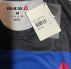 Reebok Ufc Full-zip Jersey Shirt     Size M     Black royal Blue     Official Fight