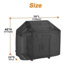 57 Inch Bbq Gas Grill Cover Barbecue Waterproof Outdoor Heavy Duty Uv Protection
