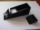 6 Deck Card Dealing Shoe Black Acrylic   Playing Cards Shown For Illustration  