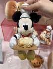 Japan Tokyo Disney Mickey Plush Key Holder key Chain Mickey s Bakery    us Stock   
