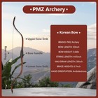 Pmz Archery Recurve Bow - Traditional Korean Bow For Hunting Or Beginner 35lbs