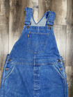 Vintage 70s Levis Bib Overalls Size 34x32 Orange Tab Denim Bell Bottom