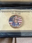 John Adams Enhanced Colorized Multicolor  1 Presidential Dollar Coin