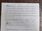 Civil War Bounty Hollidaysburg  Blair County  Pa William H  Baker Sep 12 1864