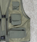 Jarusite Vest Men s Size 3xl Fishing Cargo Hunting Surplus Green Utility Pockets